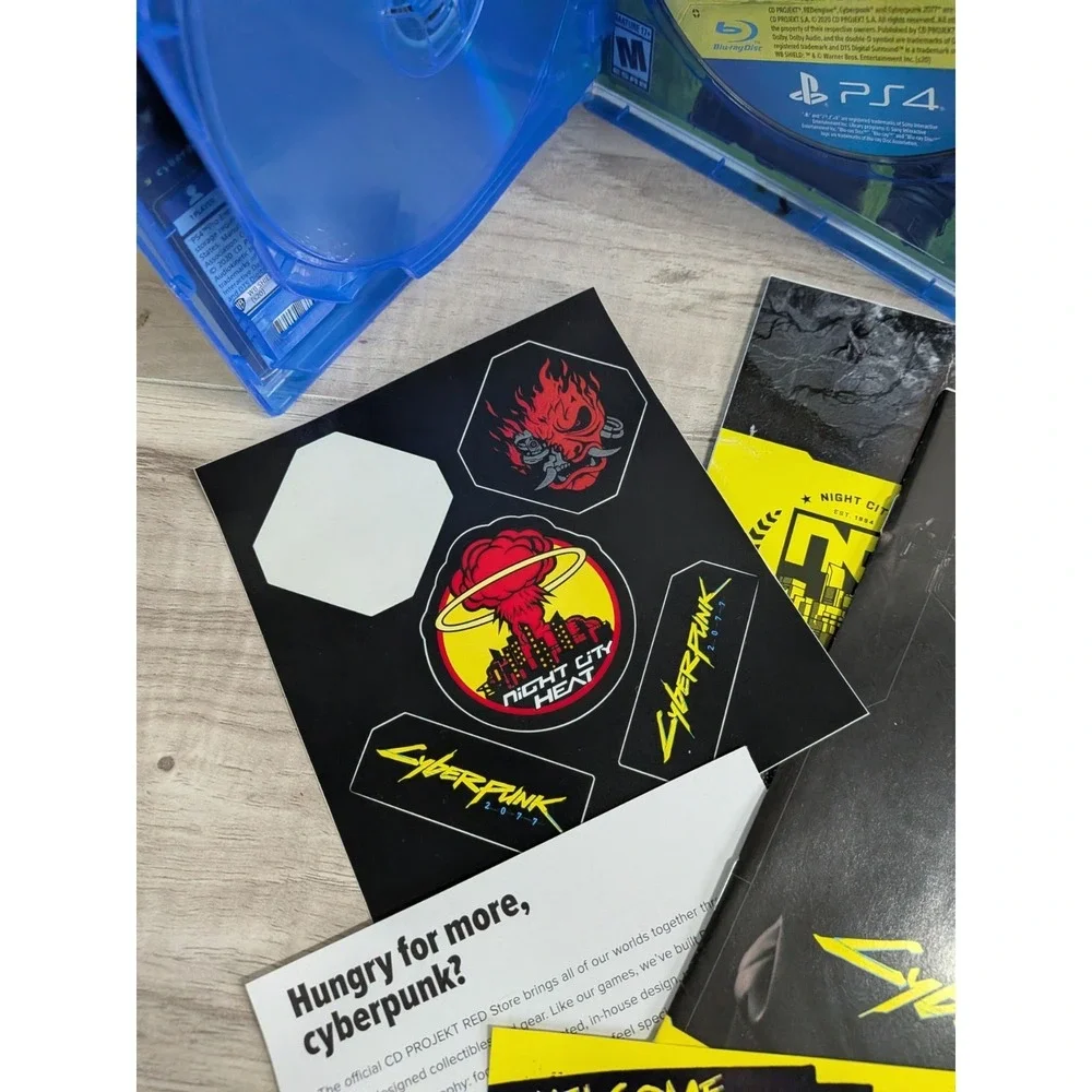 Cyberpunk 2077: Ultimate Edition - Sony PlayStation 4 PS4 - CIB W/ Extras